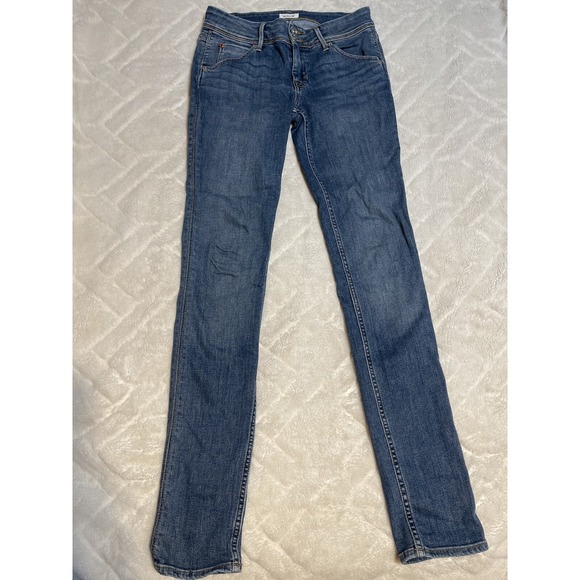 Hudson‎ Collin Skinny Jeans Womens Size 25 MidRise Flap Pocket - Picture 5 of 8